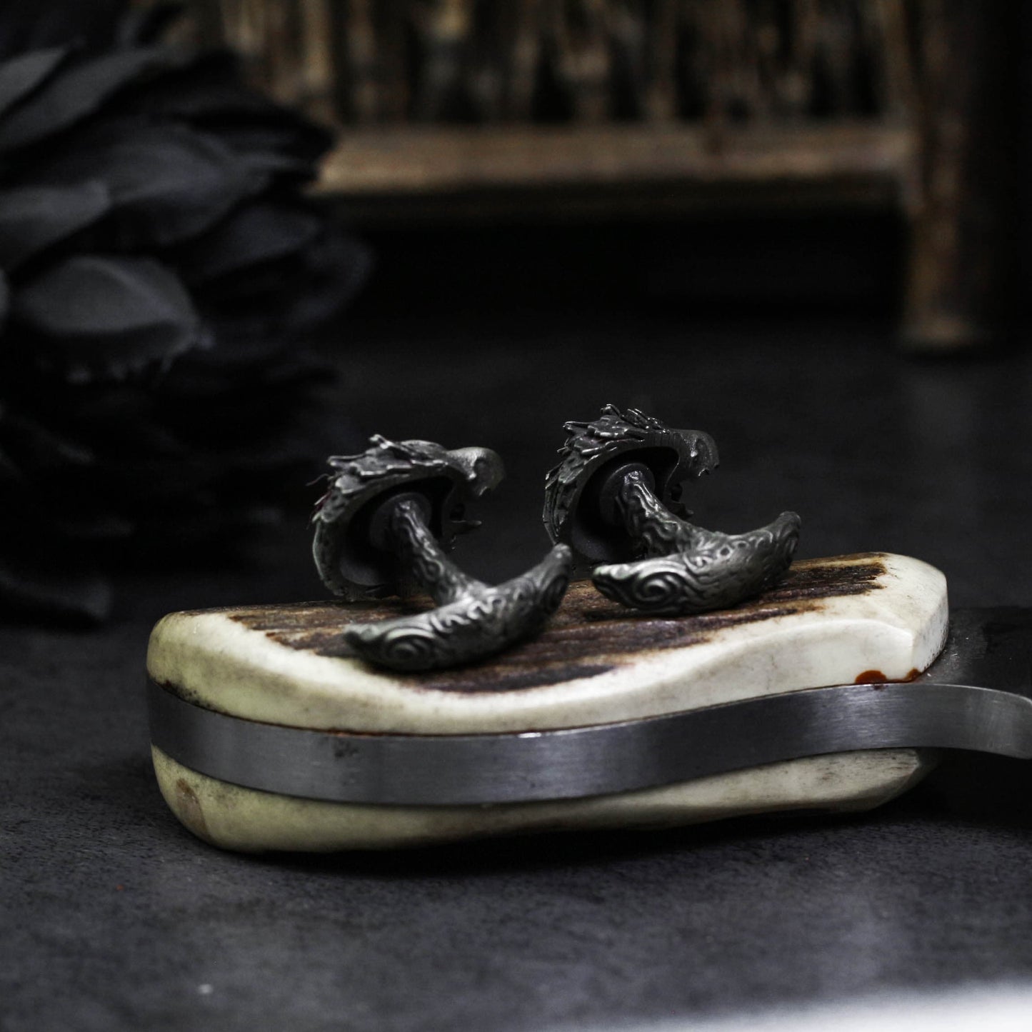 The Griffin Cufflinks, 925 Silver Handmade