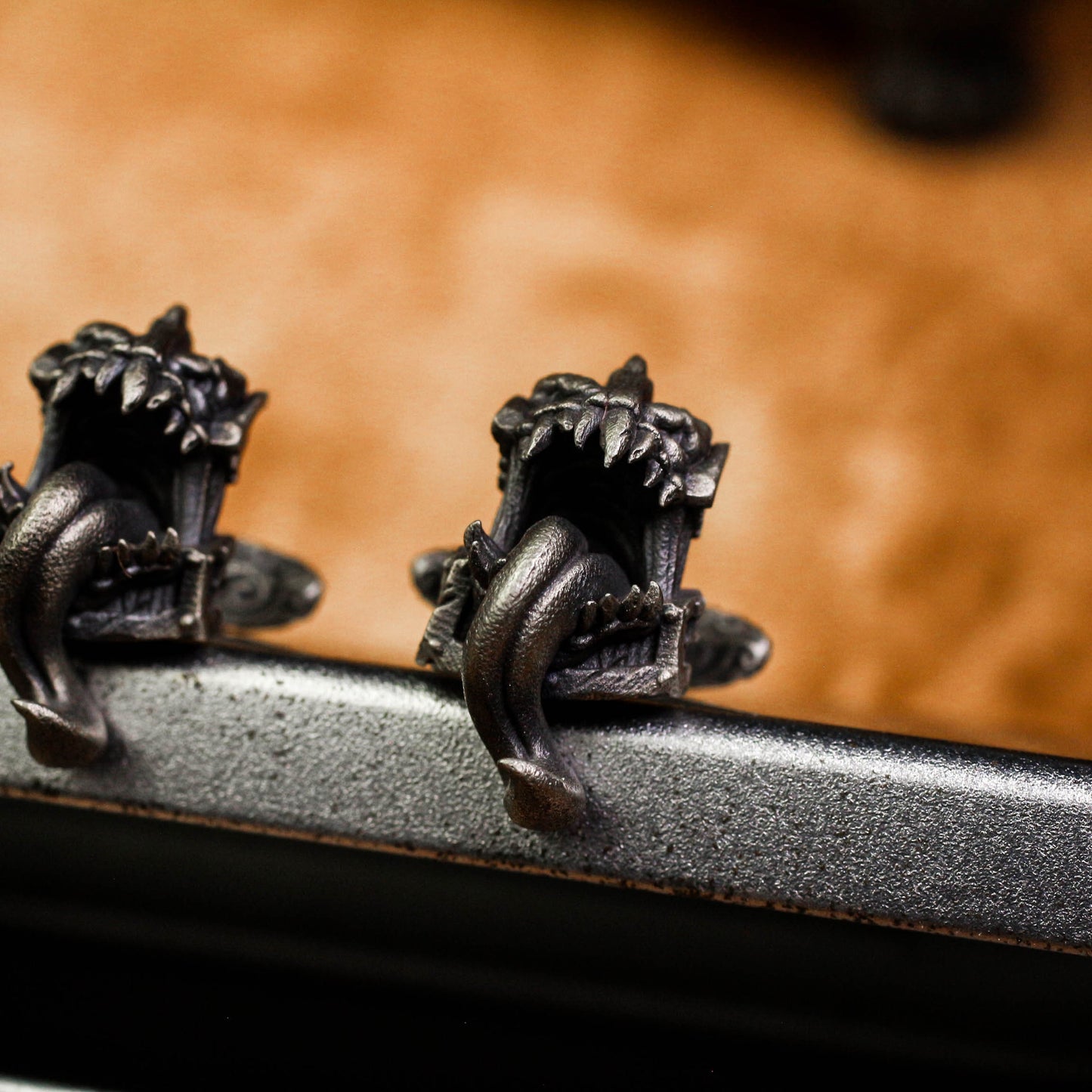 Treasure Box Monster Cufflinks - Handmade 925 Silver