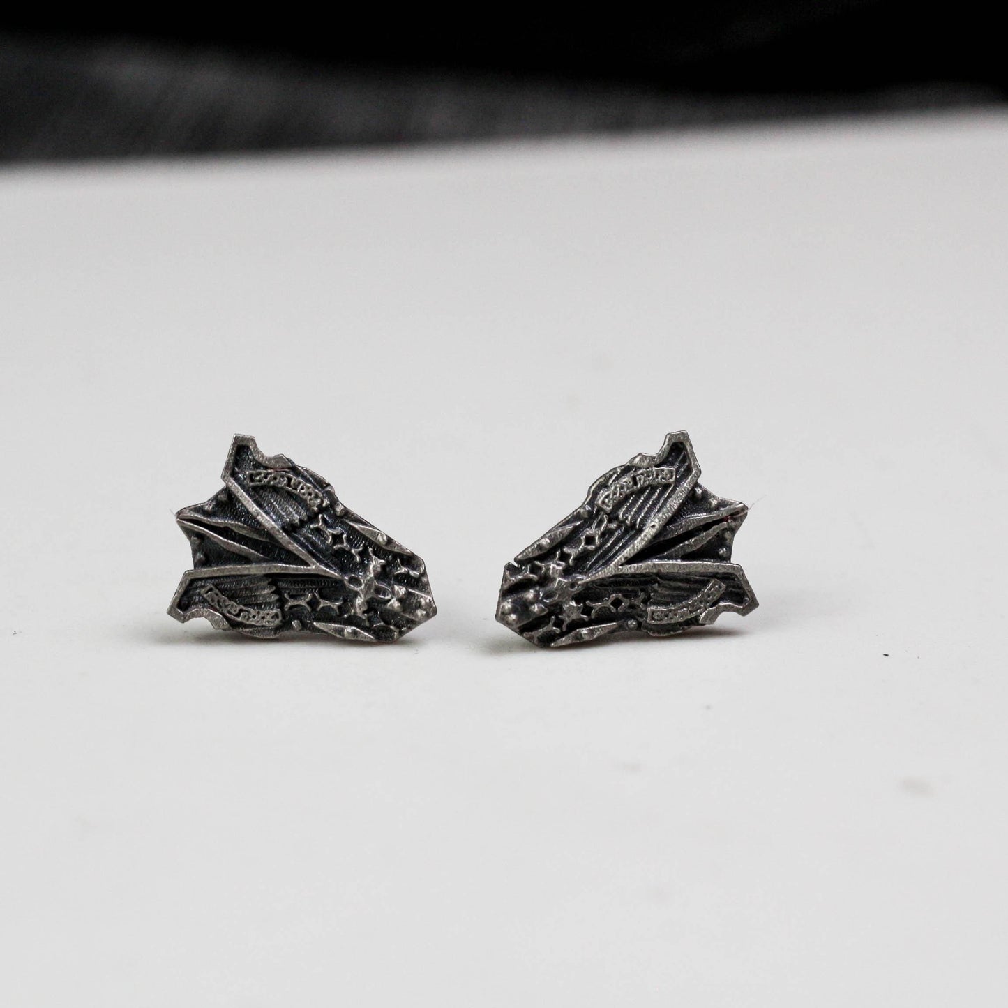 Bat Wing Earrings - 925 Sterling Silver Handmade