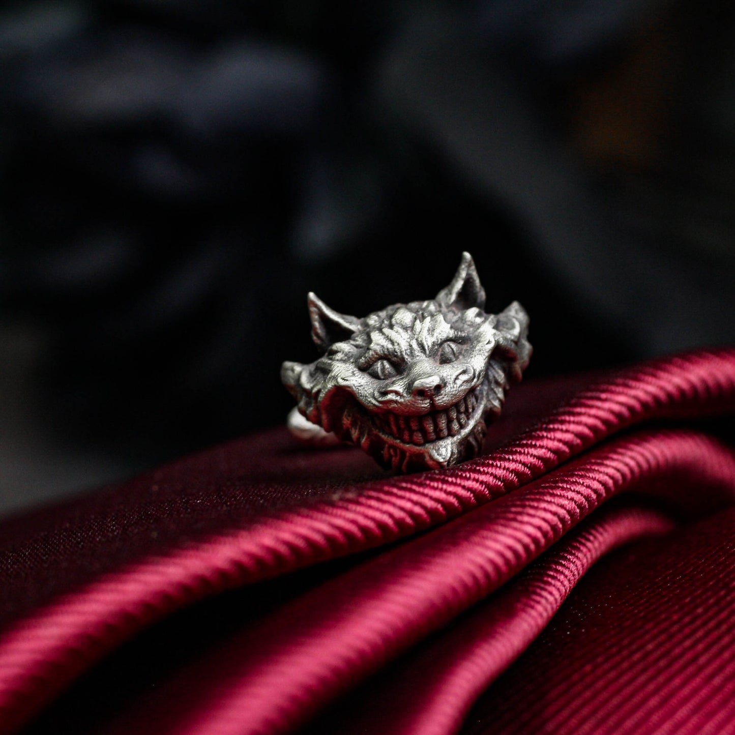 Elvis Presley Cheshire Cat Cufflinks - 925 Sterling Silver Handmade