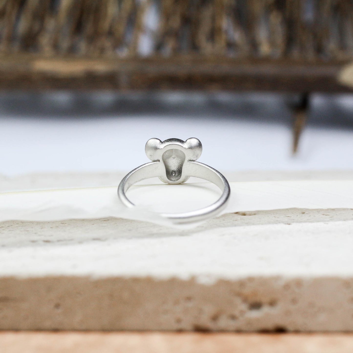 Koala Ring ââ‚?925 Sterling Silver Handmade Cute Animal Jewelry