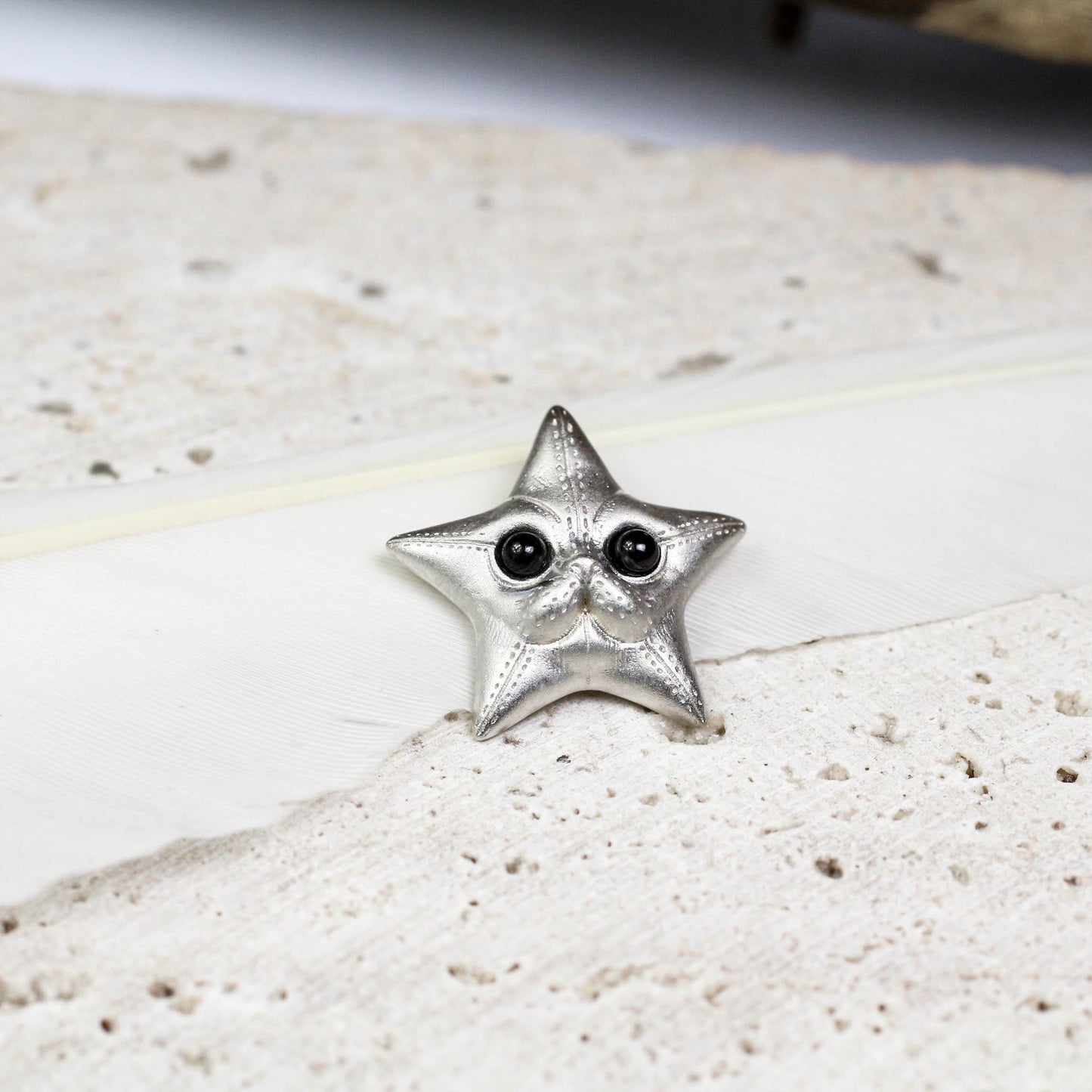 Star Pendant - 925 Sterling Silver Handmade (Eye Color Optional)