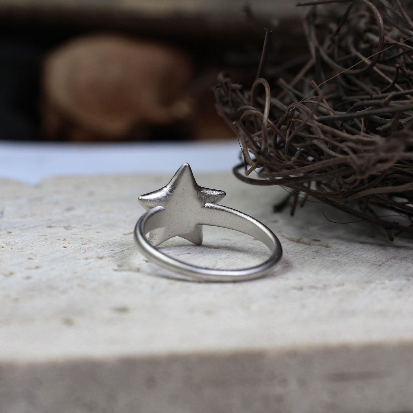 Starfish Creature Ring ââ‚?925 Sterling Silver Handmade Ocean-Inspired Jewelry