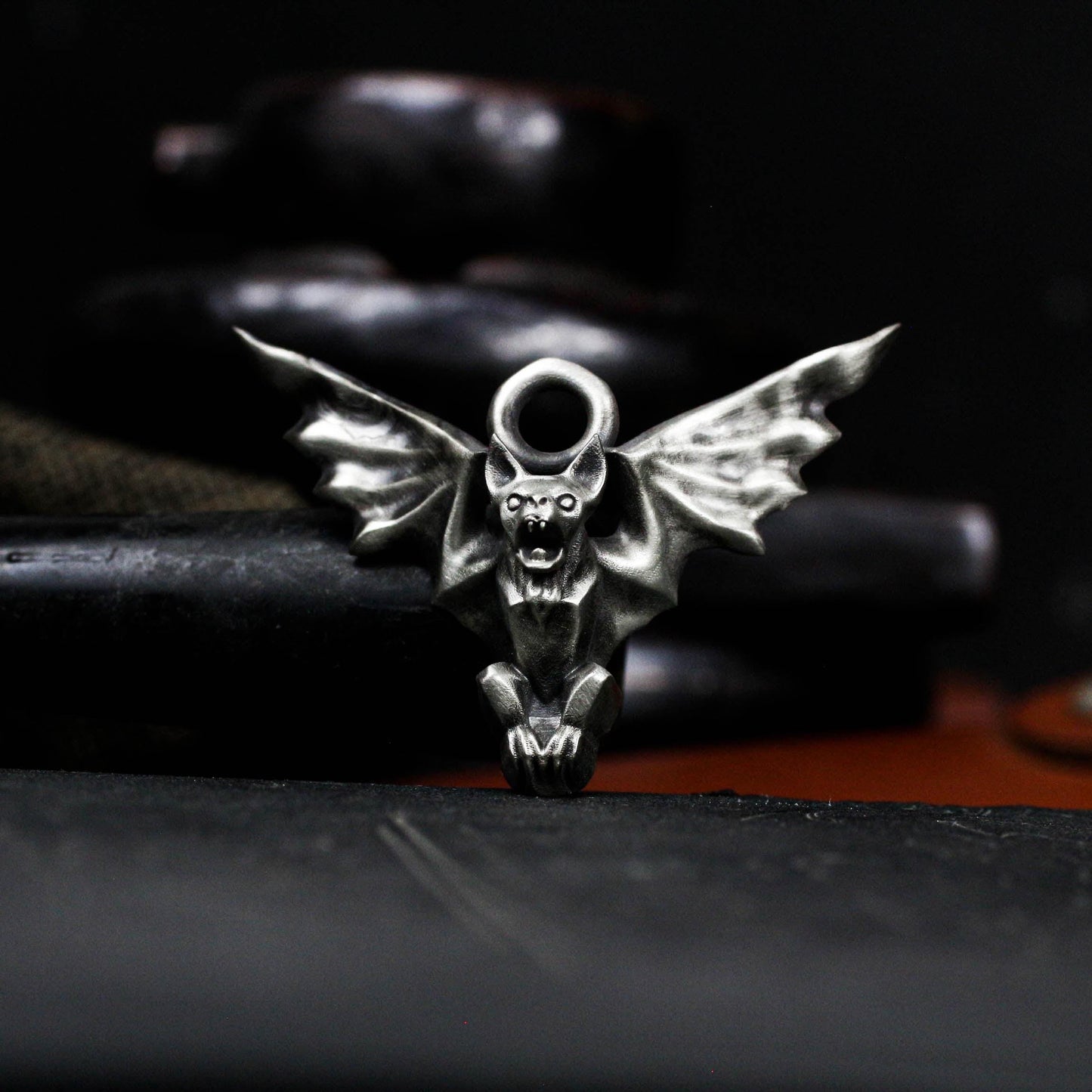 Gargoyle Guardian Pendant - 925 Silver Handcrafted