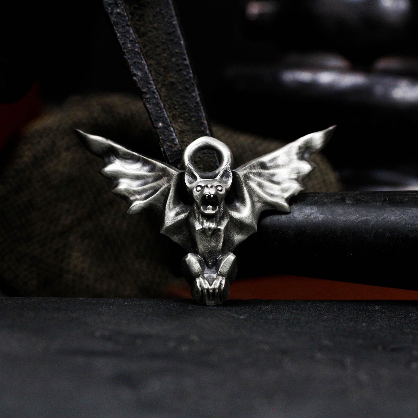 Gargoyle Guardian Pendant - 925 Silver Handcrafted