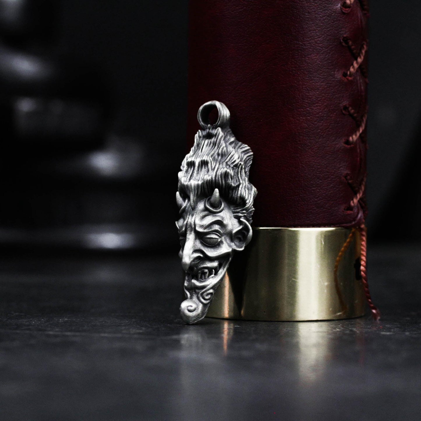 Crowned Skull Pendant - 925 Silver Handcrafted