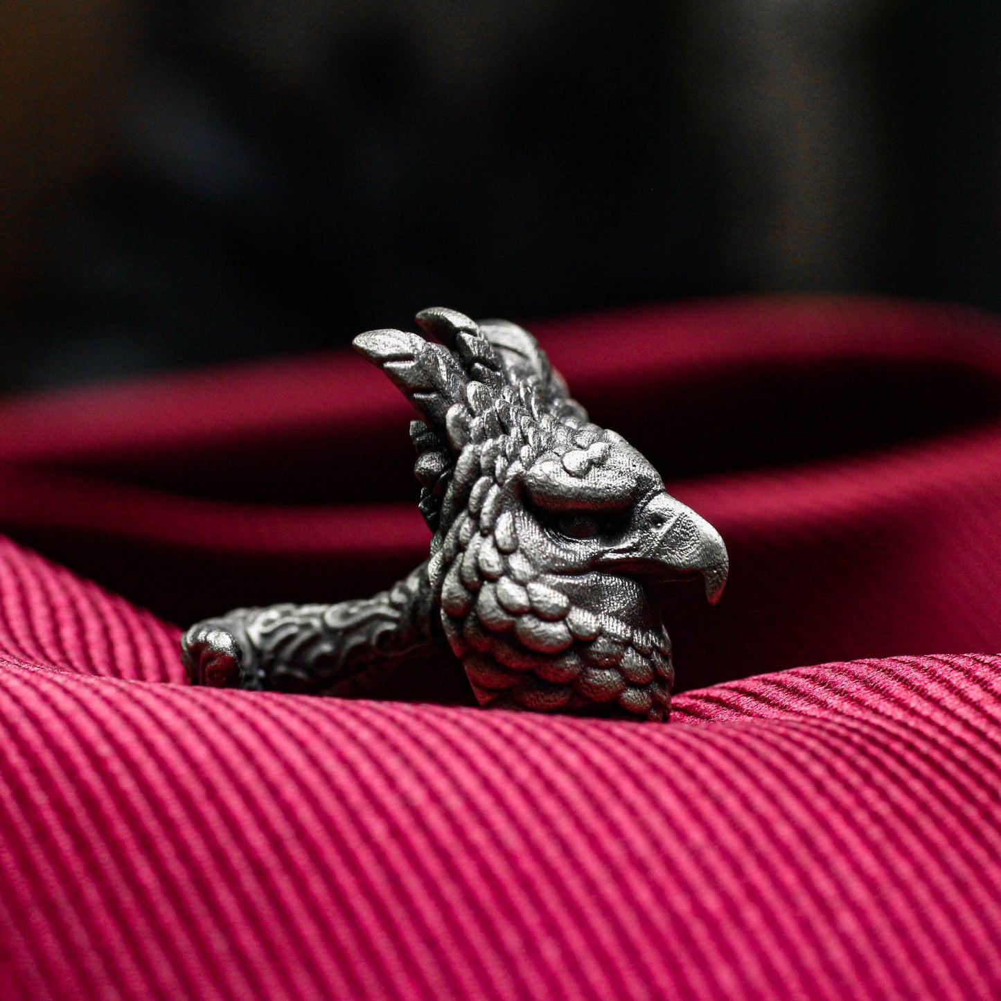 Owl Cufflinks - 925 Sterling Silver Handmade