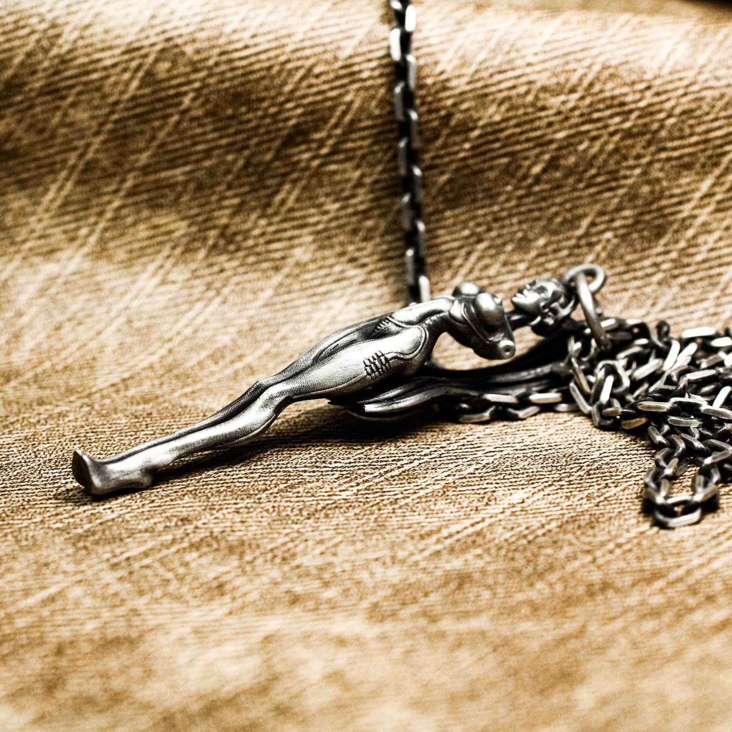 Divine Feminine Talisman - Artisan Crafted in 925 Silver