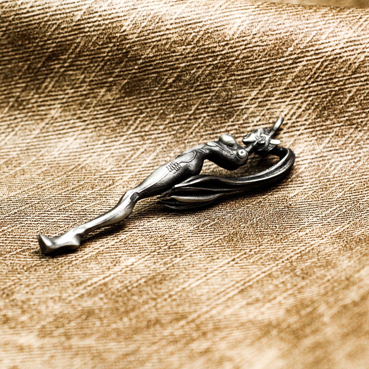Divine Feminine Talisman - Artisan Crafted in 925 Silver