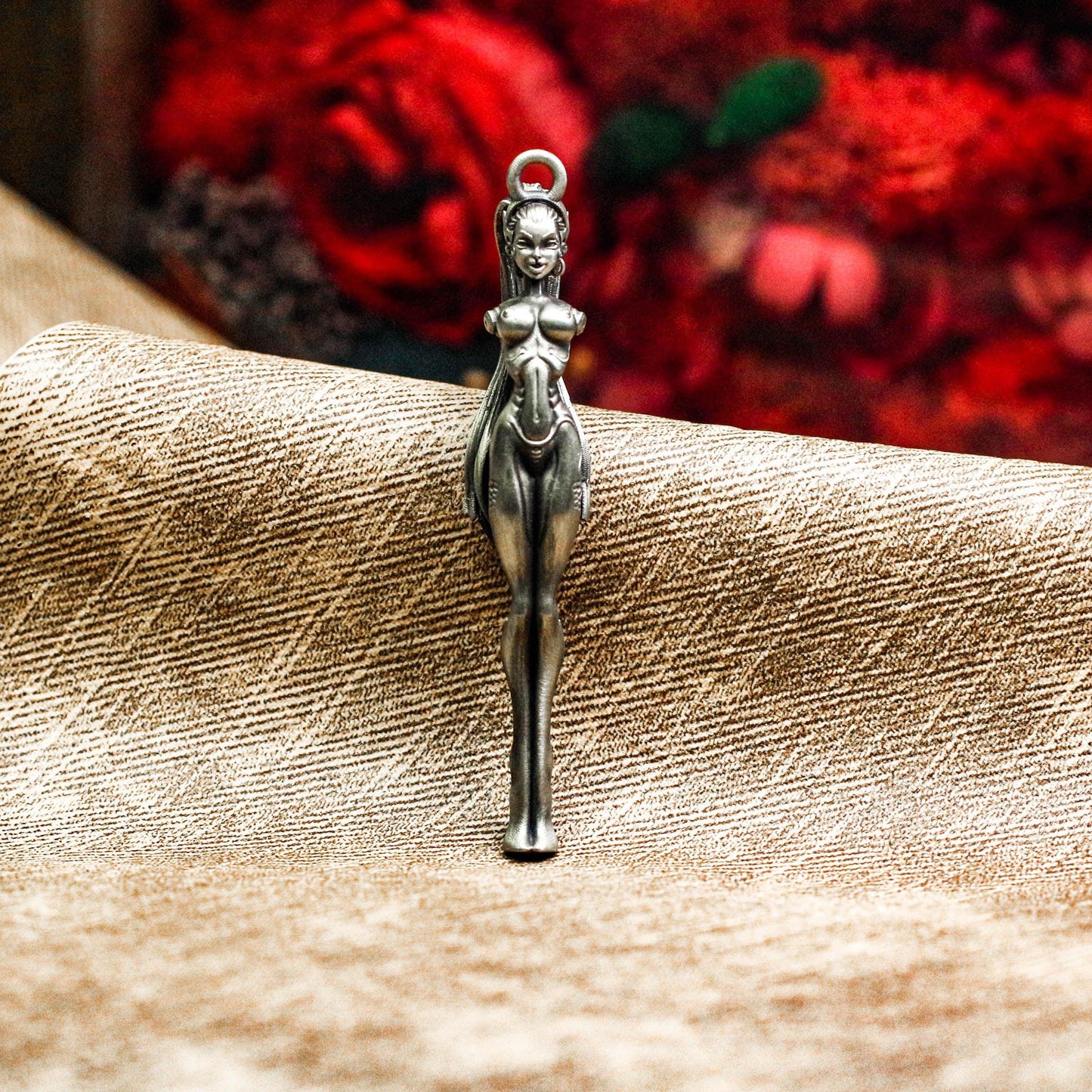 Divine Feminine Talisman - Artisan Crafted in 925 Silver