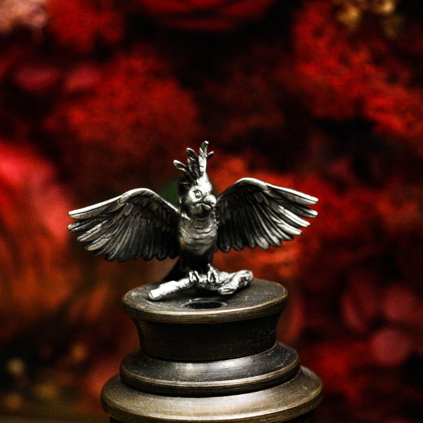 Majestic Cockatoo Pendant - 925 Silver Handcrafted