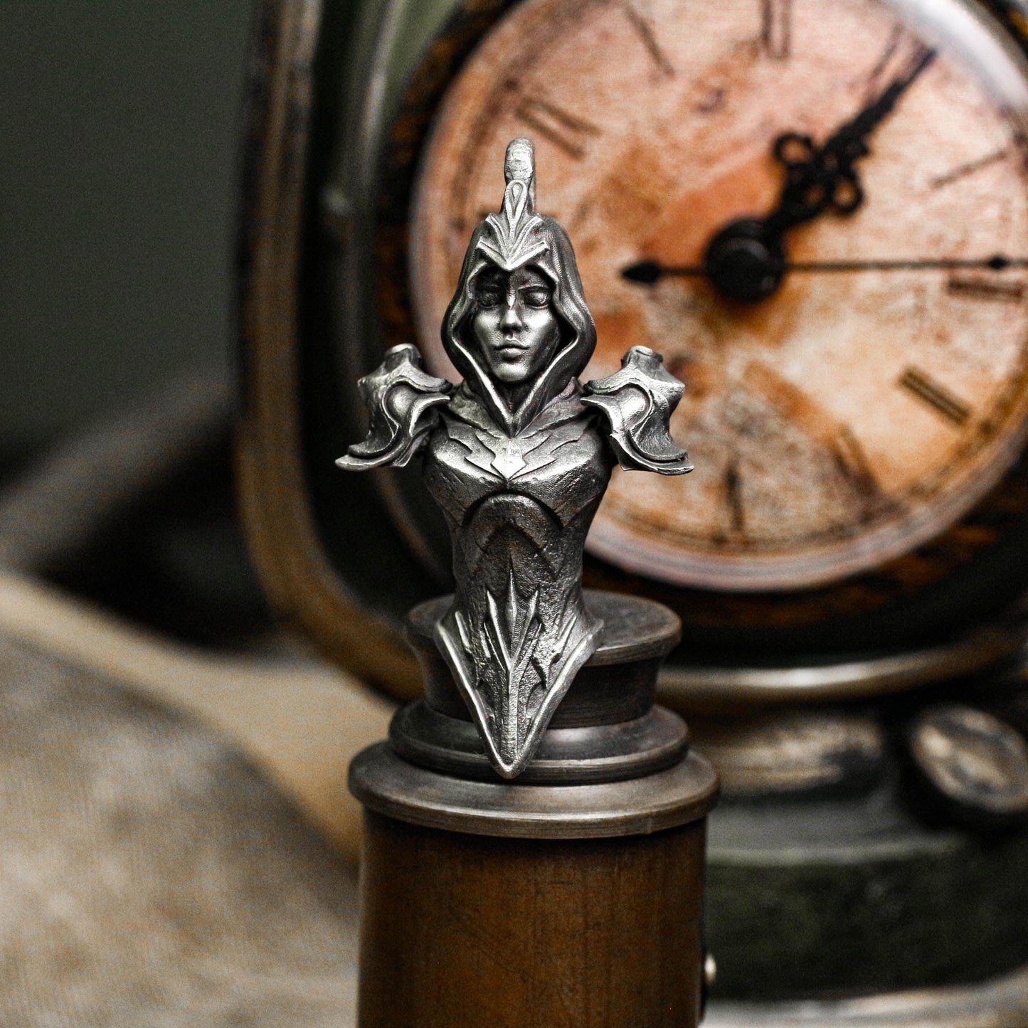 Ethereal Sentinel Pendant - 925 Silver Handcrafted