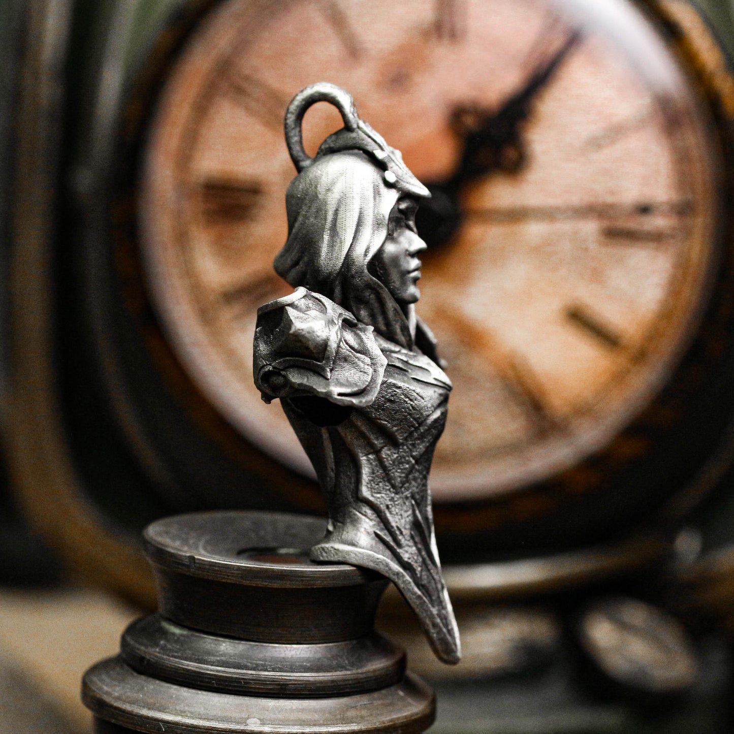 Ethereal Sentinel Pendant - 925 Silver Handcrafted