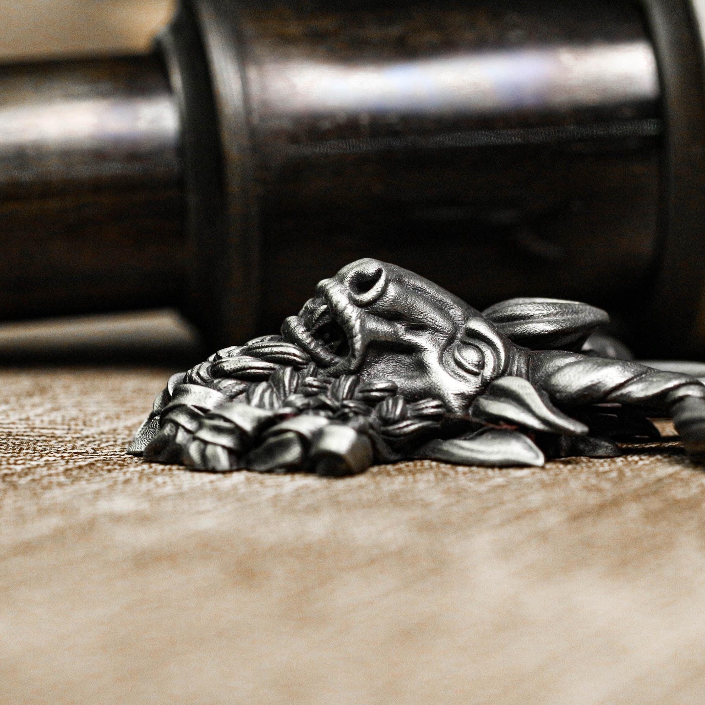 Mythic Beast Totem Pendant - Handcrafted in 925 Silver