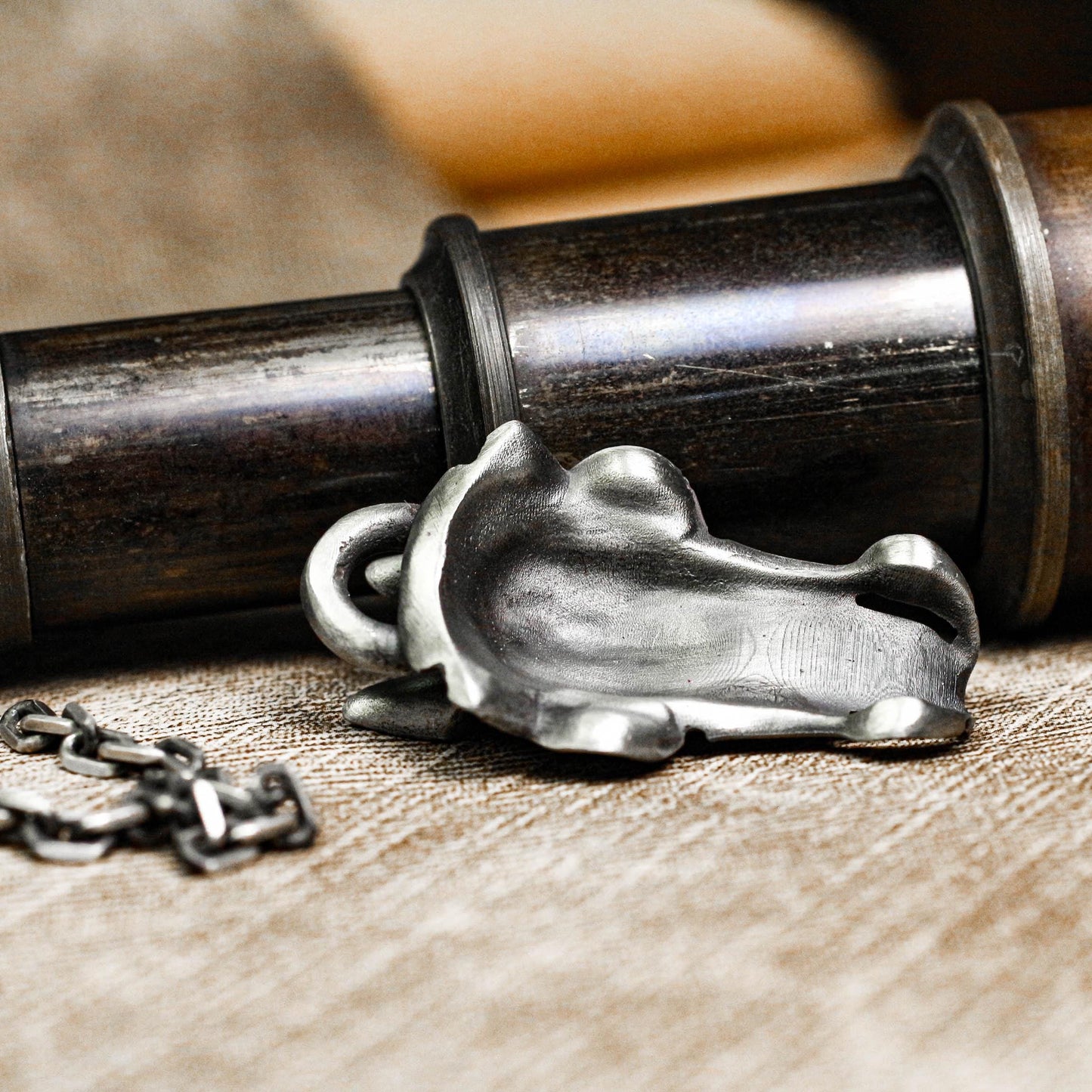 Iron Warhorse Pendant - 925 Silver Handcrafted