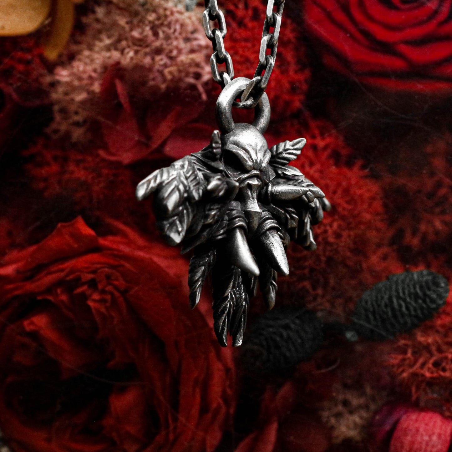 Eldritch Beast Pendant - 925 Silver Handcrafted