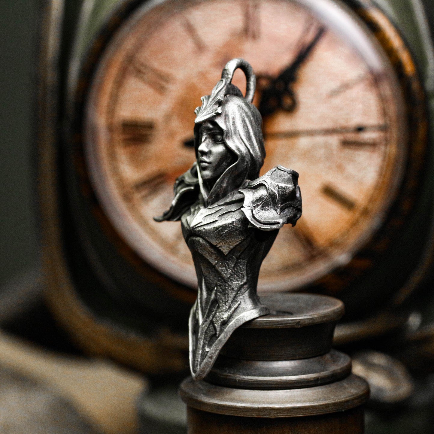 Ethereal Sentinel Pendant - 925 Silver Handcrafted