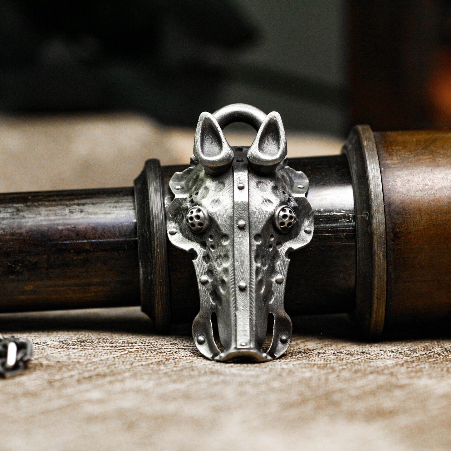 Iron Warhorse Pendant - 925 Silver Handcrafted