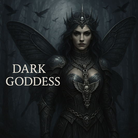 Dark Goddess Collection – Mystique, Power, and Seduction in Silver