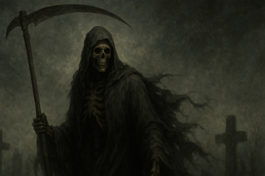 🖤 Embrace the Darkness: Death &amp; Reaper Silver Pendant Collection by Rapskull
