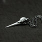 Bird Skull Pendant - 925 Sterling Silver Handmade