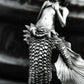 Serpent Mermaid Pendant - 925 Sterling Silver Handmade