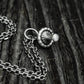 Mushroom Pendant - 925 Sterling Silver Handmade