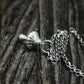 Mushroom Pendant - 925 Sterling Silver Handmade