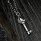 Celestial Key Pendant - 925 Sterling Silver Handmade