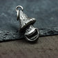 Evil Mushroom Head Pendant - 925 Sterling Silver Handmade