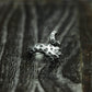Leopard Paw Wrap Ring - 925 Sterling Silver Handmade
