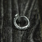 Leopard Paw Wrap Ring - 925 Sterling Silver Handmade
