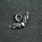 Winged Heart Pendant - 925 Sterling Silver Handmade