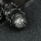 Skull Floral Bomb Pendant - 925 Sterling Silver Handmade