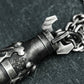 Skull Floral Bomb Pendant - 925 Sterling Silver Handmade
