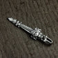 Baroque Sword Pendant - 925 Sterling Silver Handmade