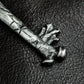 Skeleton Key Pendant - 925 Sterling Silver Handmade