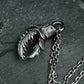 Spiked Crab Claw Pendant - 925 Sterling Silver Handmade