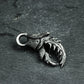 Spiked Crab Claw Pendant - 925 Sterling Silver Handmade
