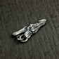 Demonic Dragon Head Pendant - 925 Sterling Silver Handmade