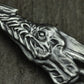 Demonic Dragon Head Pendant - 925 Sterling Silver Handmade