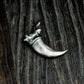 Saber Claw Pendant - 925 Sterling Silver Handmade