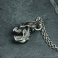 Howling Baboon Skull Pendant - 925 Sterling Silver Handmade