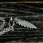 Feather Pendant - 925 Sterling Silver Handmade
