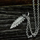 Feather Pendant - 925 Sterling Silver Handmade