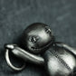 Voodoo Doll Pendant - 925 Sterling Silver Handmade