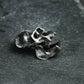 Howling Baboon Skull Pendant - 925 Sterling Silver Handmade