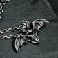 Winged Imp Pendant - 925 Sterling Silver Handmade