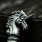 Unicorn Chess Knight Pendant - 925 Sterling Silver Handmade