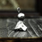 Teru Teru Bozu Pendant - 925 Sterling Silver Handmade